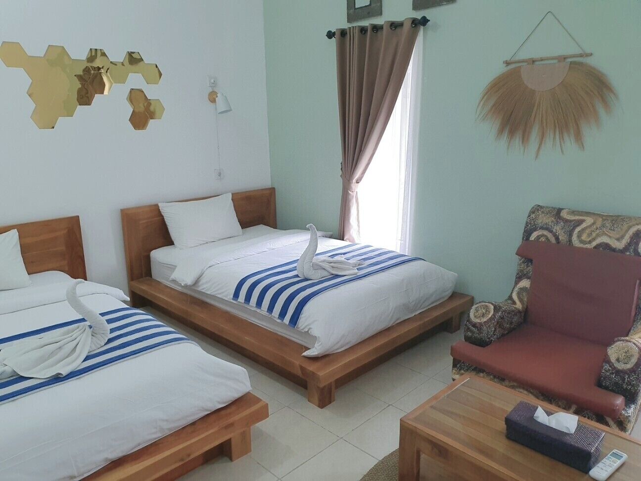 Twin Room, Garden View