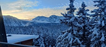 Modern Mountain Apartment with Balcony