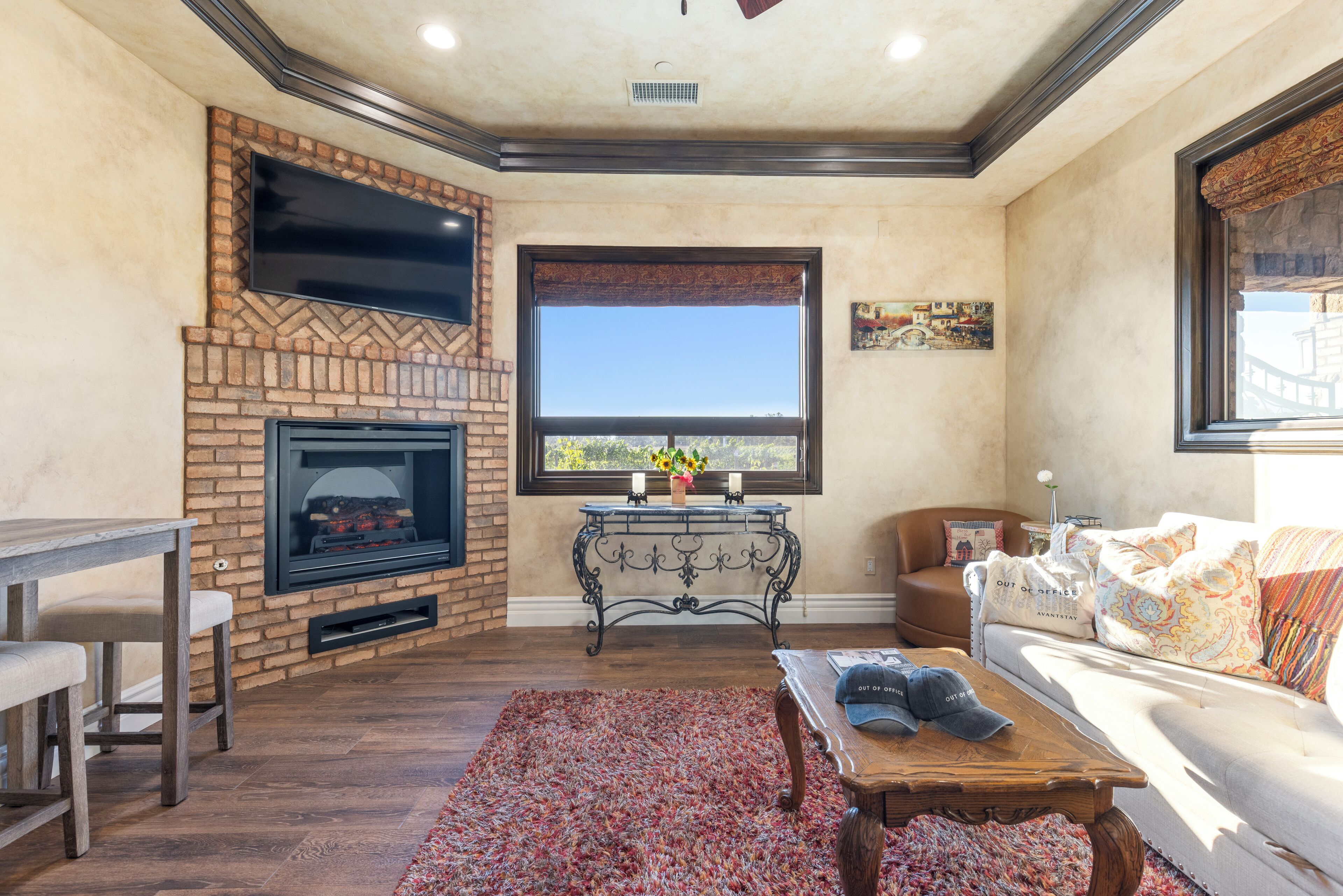 Patio, Soaking Tub & Trails | The Casita On 12.5-acre Temecula Vineyard Estate - Temecula, CA