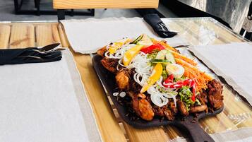 Free daily full breakfast