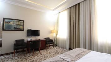 Standard Double Room | Premium bedding, minibar, in-room safe, individually decorated