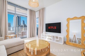Apartment | Living area - LUX Executive Burj Khalifa View Suite 2 (Dubai)