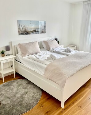 2 habitaciones, tabla de planchar con plancha y wifi gratis 
