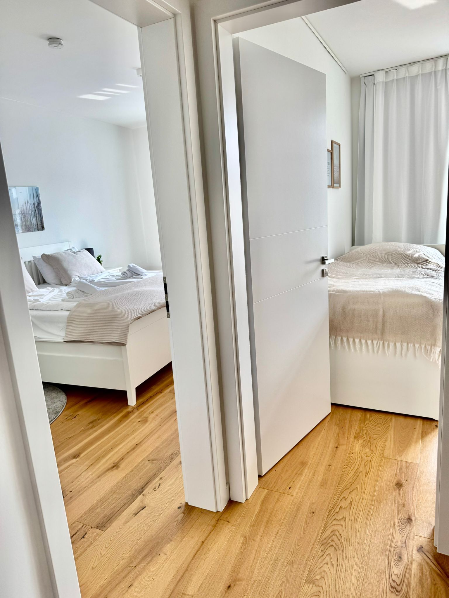 2 chambres, fer et planche à repasser, Wi-Fi gratuit, draps fournis