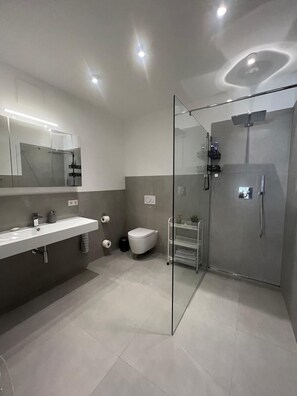 Shower, hair dryer - "Discover Comfort and Relaxation at Strandsegler Heiligenhafen!" (Heiligenhafen)