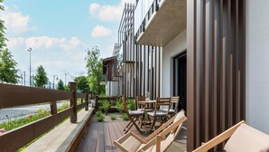 Balcony - Comfortable Apartment With a Terrace (Rewal)