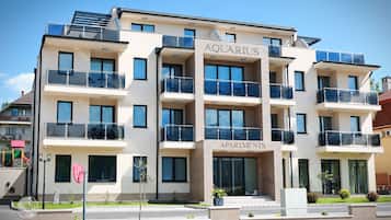 Fassade der Unterkunft