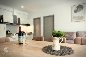 Family Apartment, 2 Bedrooms, Balcony, Garden View | In-room safe, blackout drapes, soundproofing, free WiFi