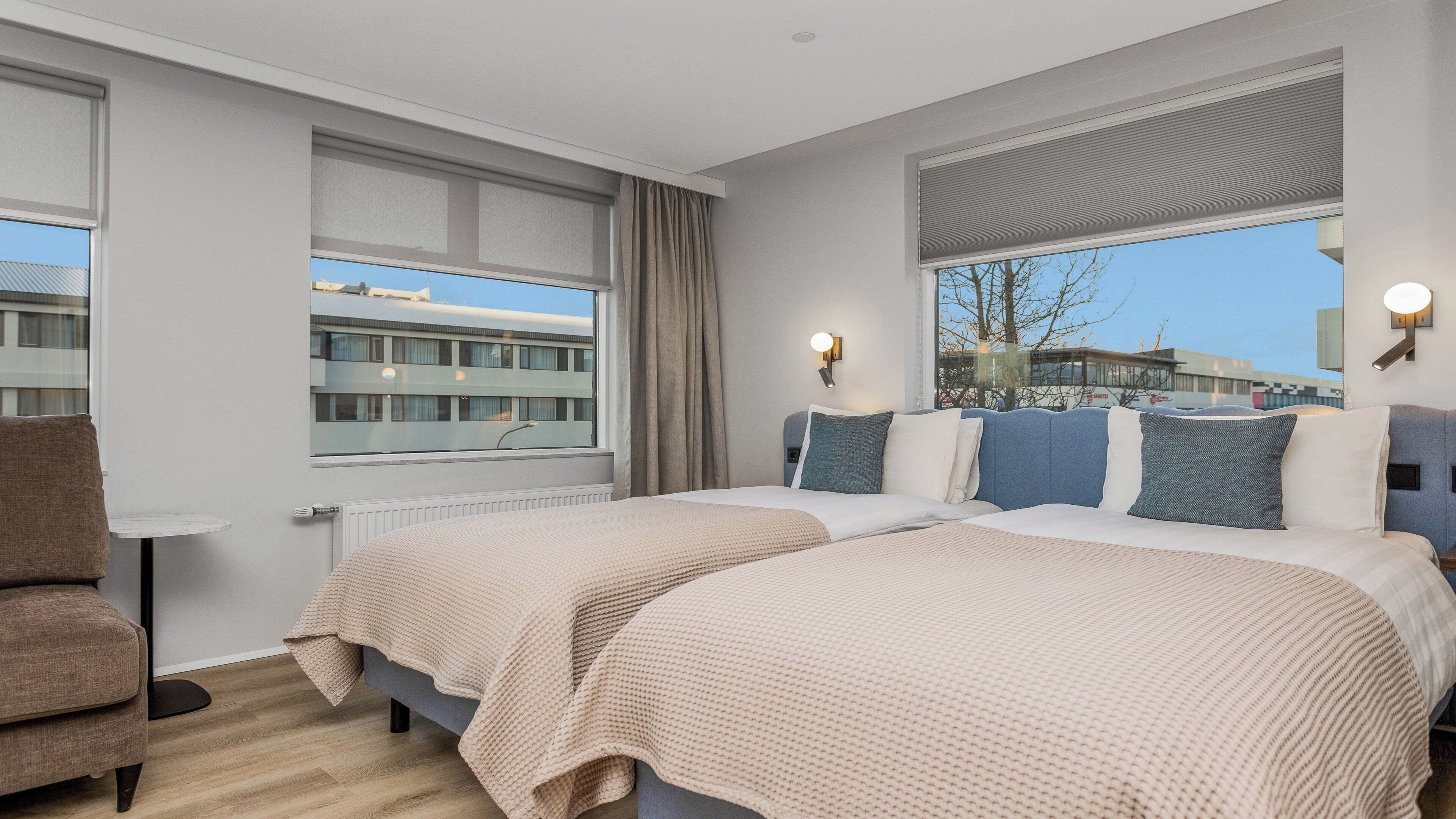 Studio, Multiple Beds, Kitchen (Separate Bath) | In-room safe, laptop workspace, blackout drapes, iron/ironing board