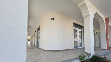 Facciata della struttura