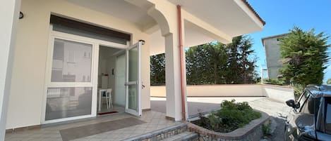 Facciata della struttura