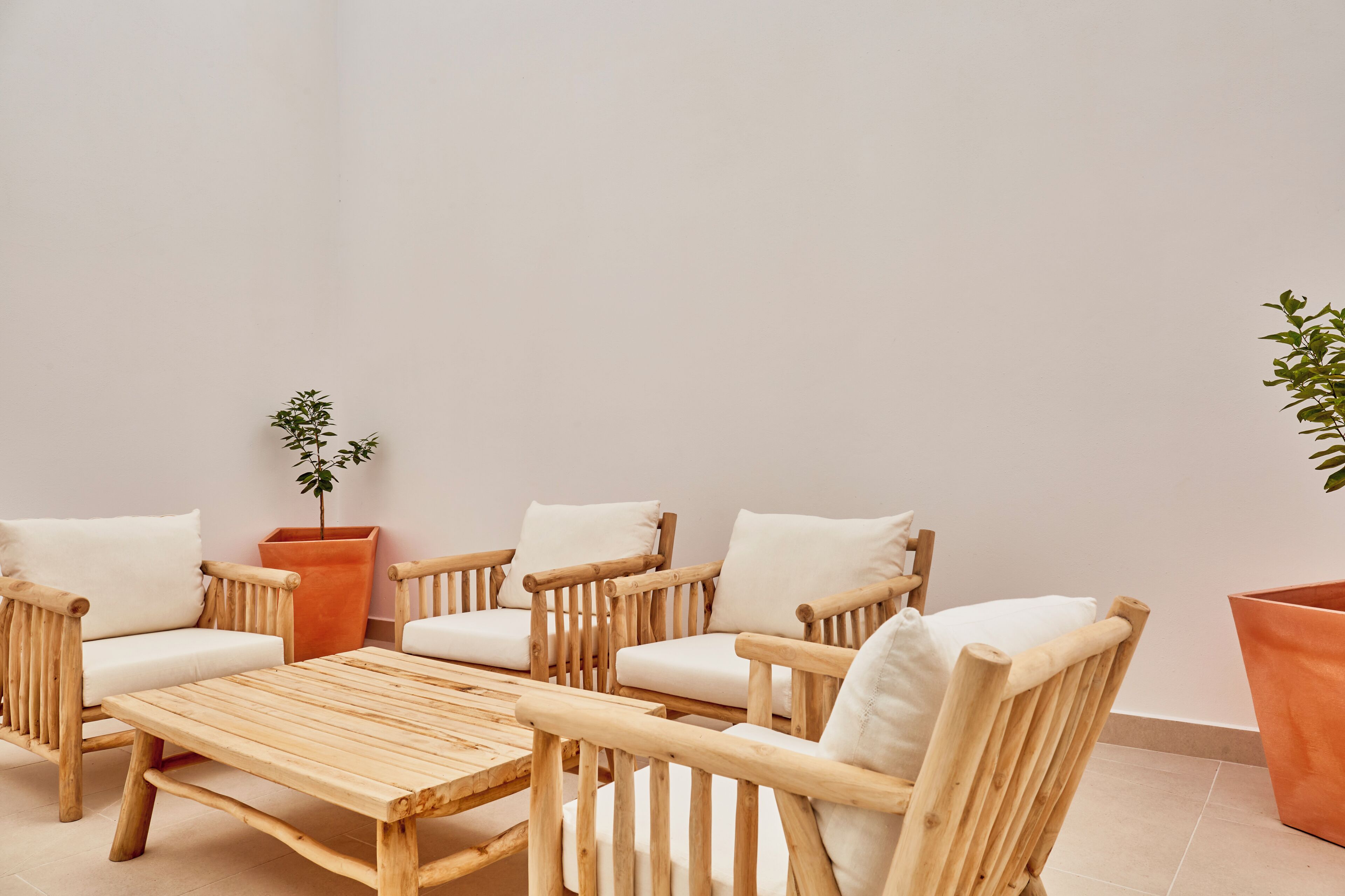 Apartamento Deluxe, vistas al patio | Terraza o patio