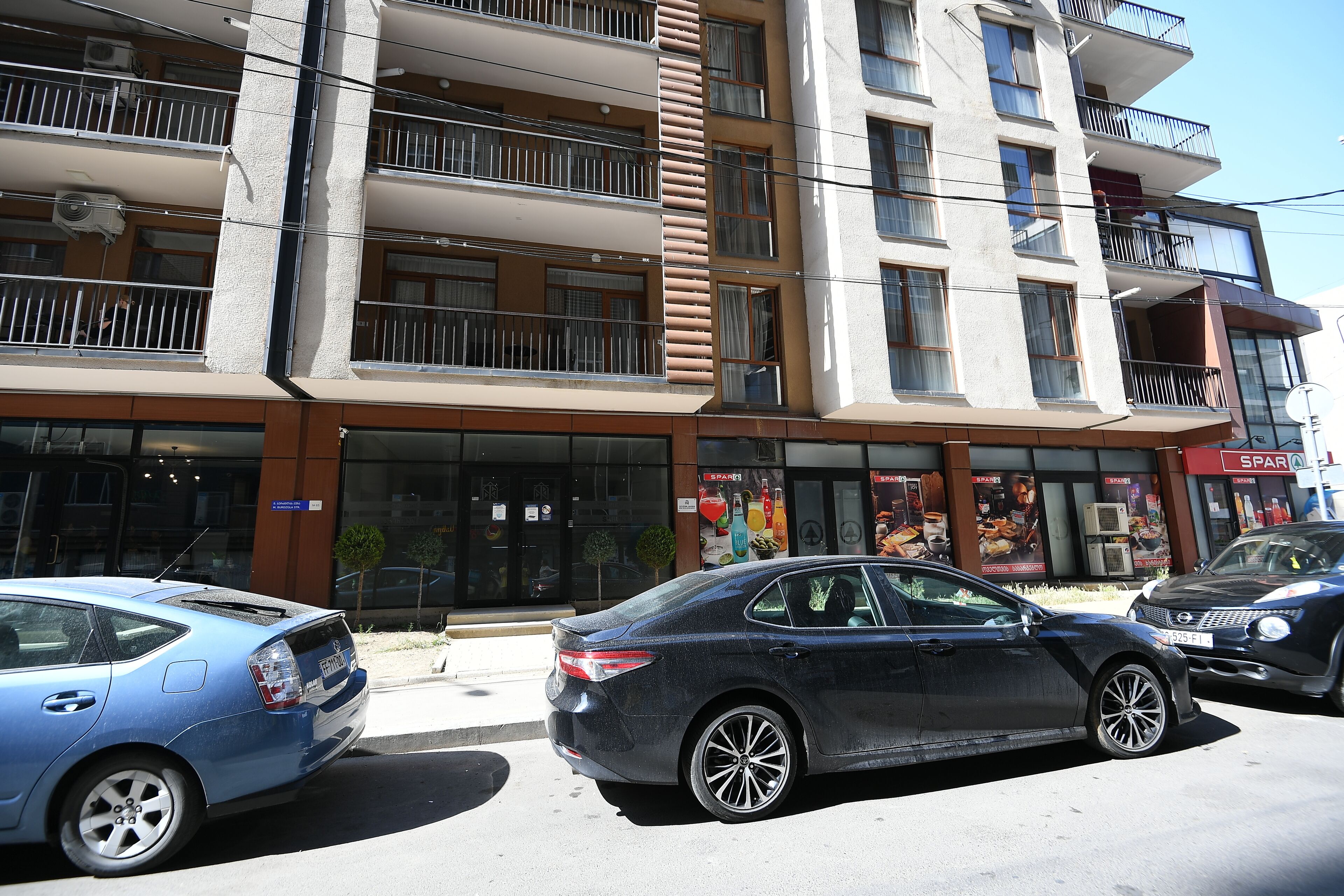 Façade de l’hébergement