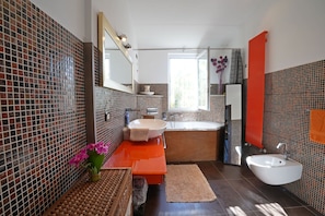 Shower, hair dryer, bidet