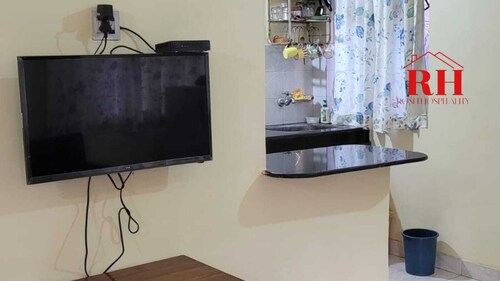 1BHK apartment in a Holiday Resort close to the Beach with a common pool