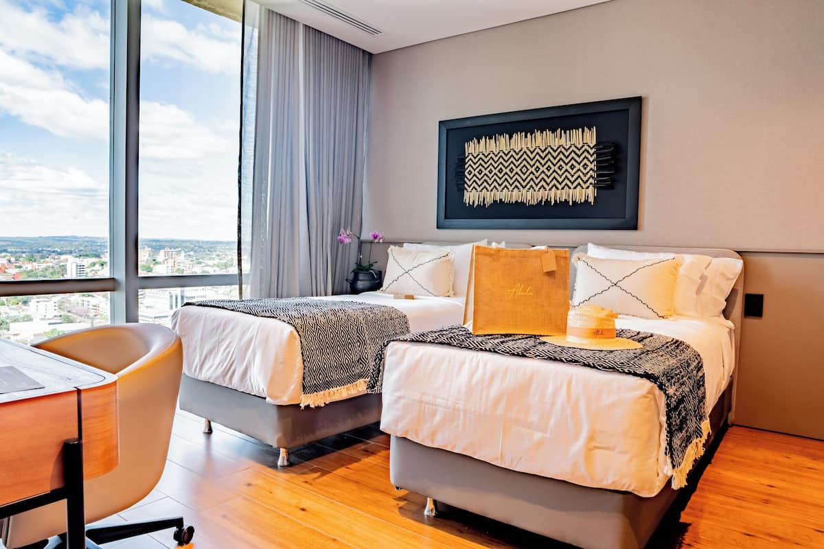Standard-Doppel- oder -Zweibettzimmer