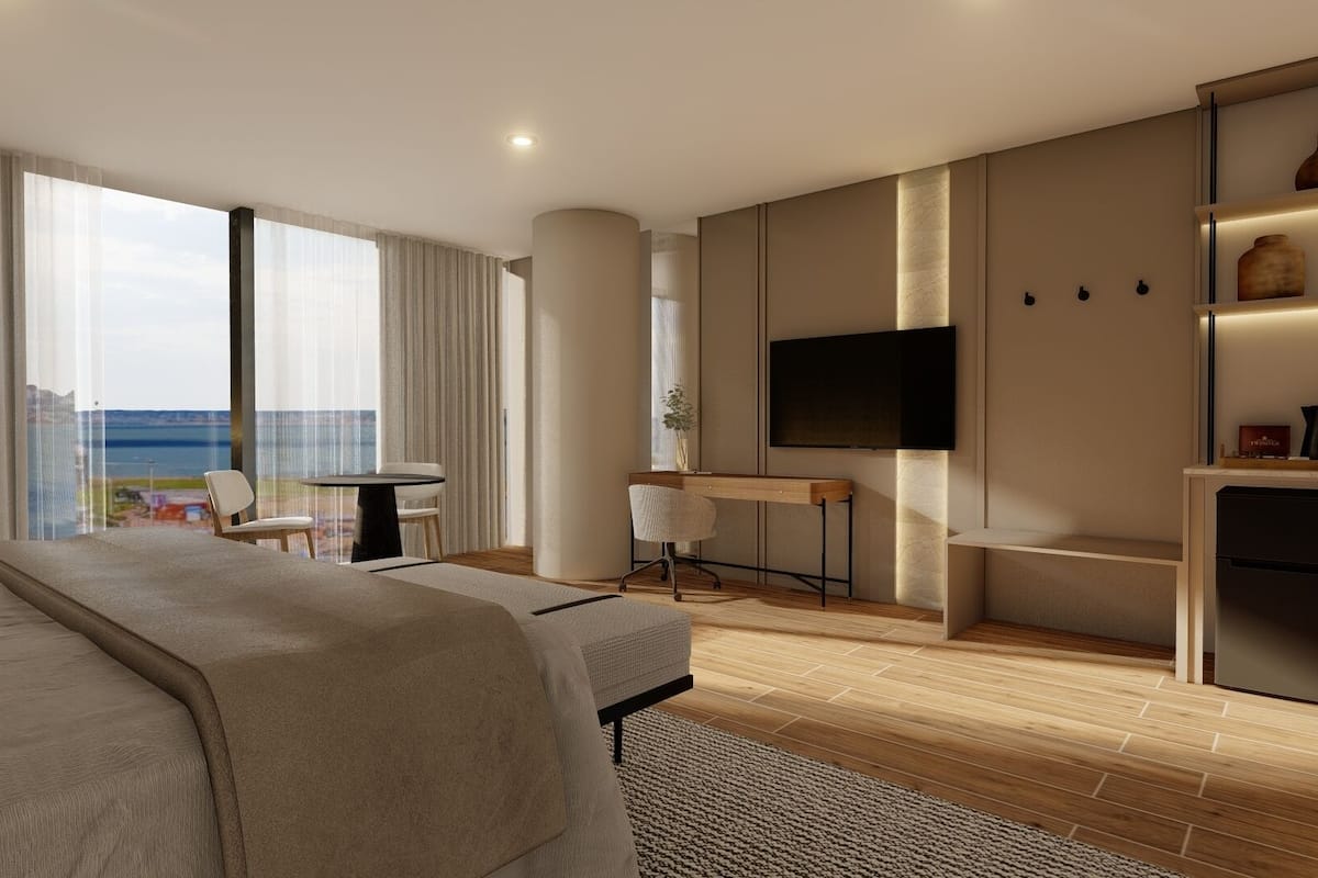 Suite, River View | Desk, laptop workspace, free WiFi