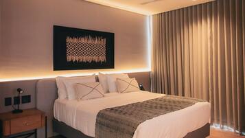 Chambre Double Supérieure | Literie de qualité supérieure, minibar, décoration personnalisée