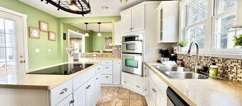 From the moment you step onto our huge, inviting front porch, you'll feel your stress melt away