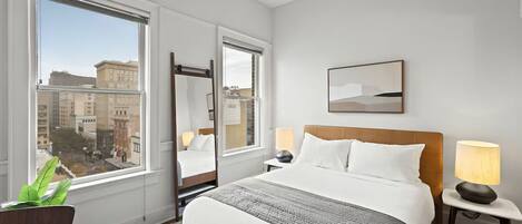 2 bedrooms, iron/ironing board, free WiFi, bed sheets