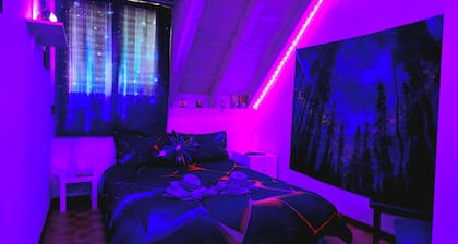 Room-neon Vibes - 5km From Bern City