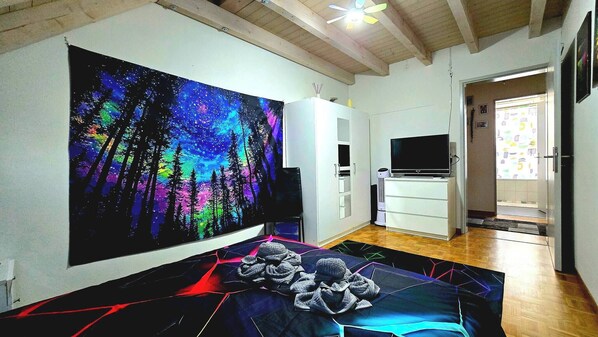 Gemeinsamer Schlafsaal, 1 Schlafzimmer, Raucher, Balkon | Zimmerausstattung