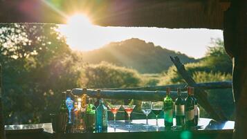 Poolside bar