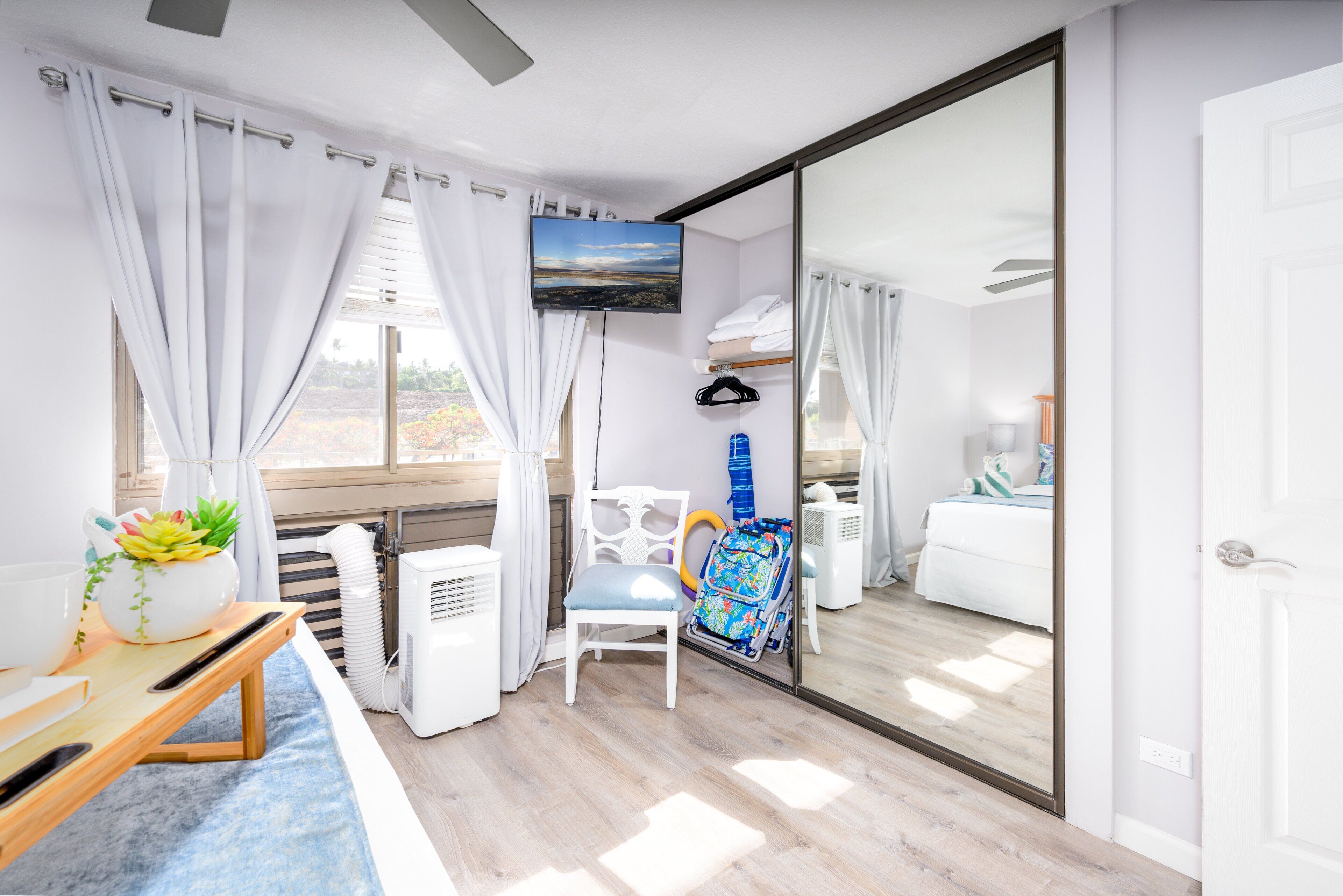 1 habitación, tabla de planchar con plancha, wifi gratis y ropa de cama 