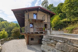 Exterior - Apartment 'Faunet' with Mountain View, Wi-Fi and Air Conditioning (Bernezzo)