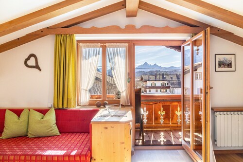 Appartement '4' avec vue sur la montagne, balcon et Wi-Fi