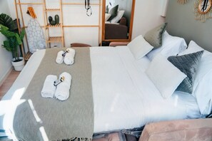 Strykjärn/strykbräda, gratis wi-fi och sängkläder