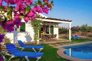 Room, 3 Bedrooms, Accessible, Smoking | Terrace/patio - Room-hadte Villa in Cala en Porter (Alayor)