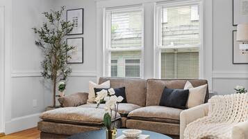 Smart TV, table football, books