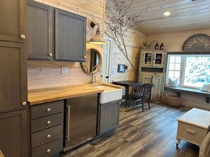 Interior - Sunset Cottage on Lake Wapogasset, Amery WI with Bunk Room, Hot Tub, AC, & more (Amery)