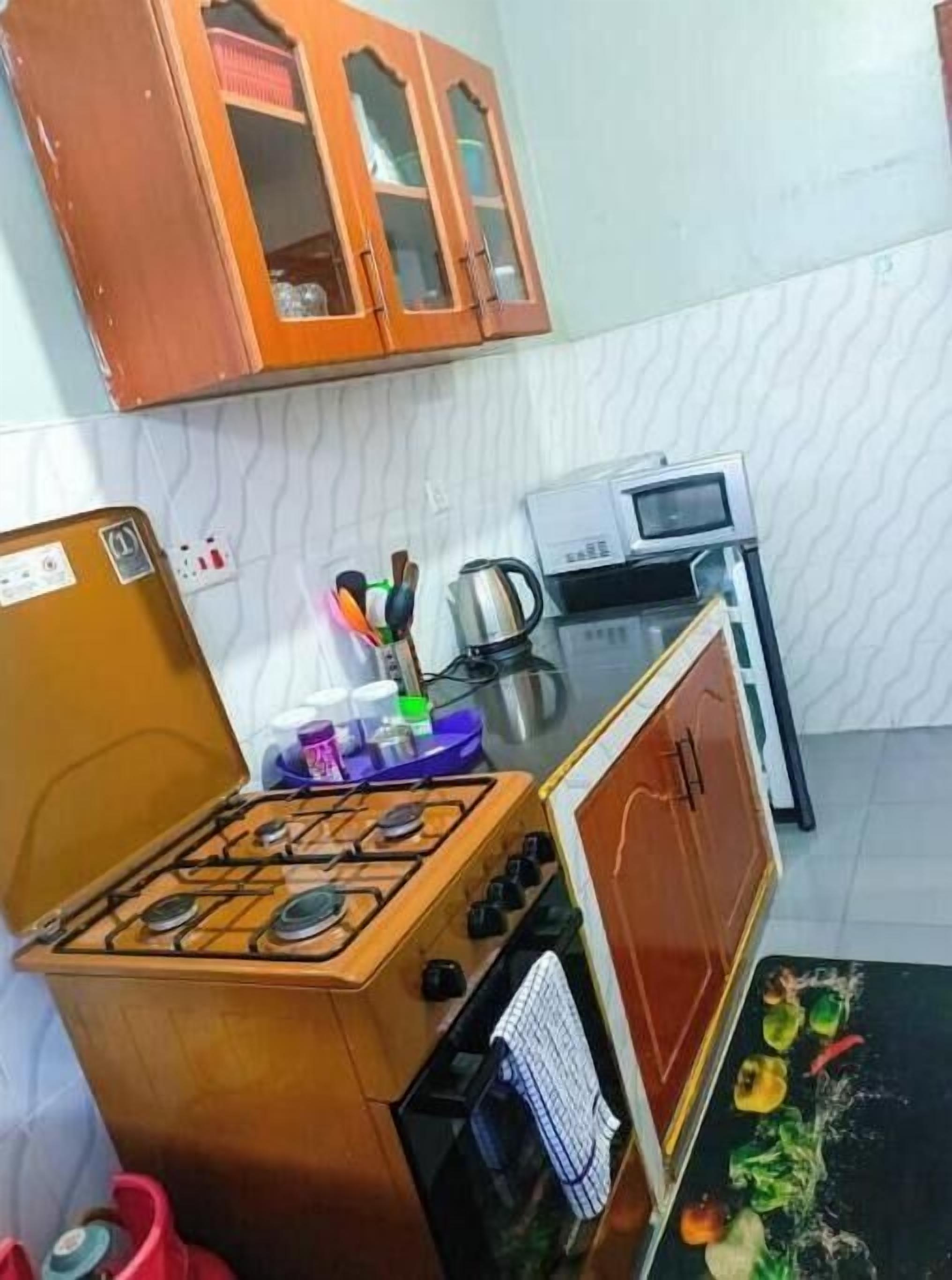 Mikrovågsugn och spishäll