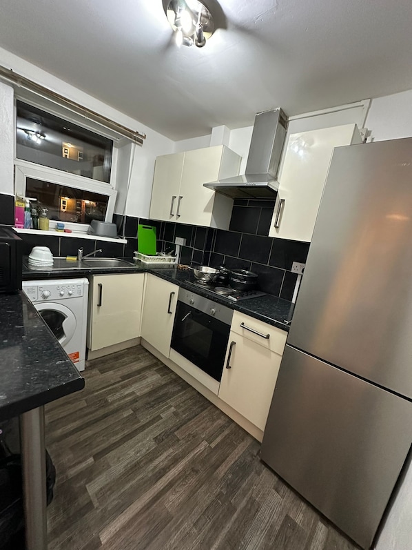 Microwave, oven, dishwasher