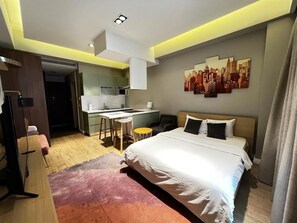 1 Schlafzimmer, Bügeleisen/Bügelbrett, Internetzugang, Bettwäsche