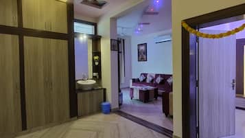 Handdoeken, zeep, toiletpapier