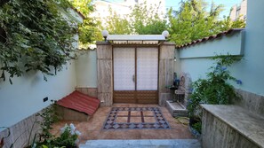 Enceinte de l’hébergement