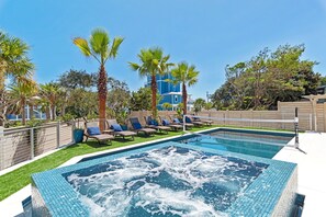 Uppvärmd pool