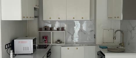 Microwave, oven, stovetop