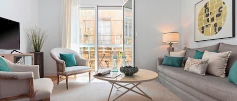 Appartement (3 Bedrooms) | Coin séjour