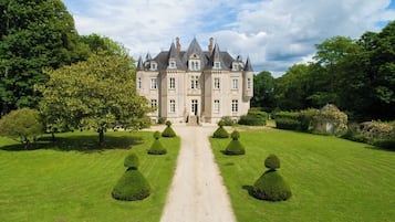 Façana frontal de l'allotjament