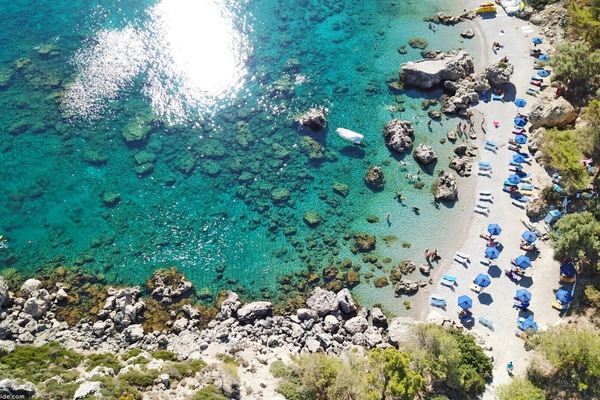 Beach Antoni Kouin - 7km