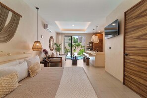 1 多间卧室、熨斗/熨衣板、WiFi、床单