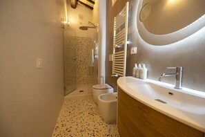 Shower, hair dryer, bidet