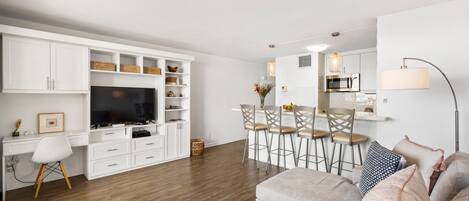 Appart'hôtel, 1 chambre | Coin séjour