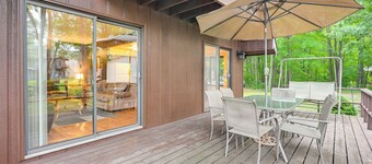 Walk to Beach: Pet-friendly Caseville Cabin