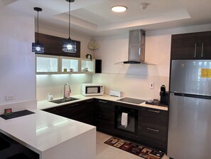 Microwave, oven, stovetop