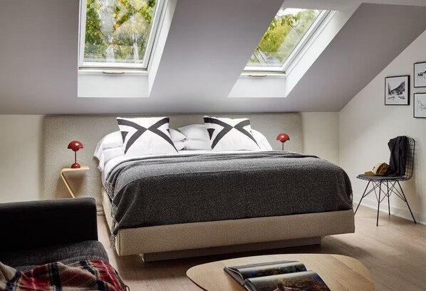 1 soverom, strykejern/-brett, wi-fi (inkludert) og sengetøy